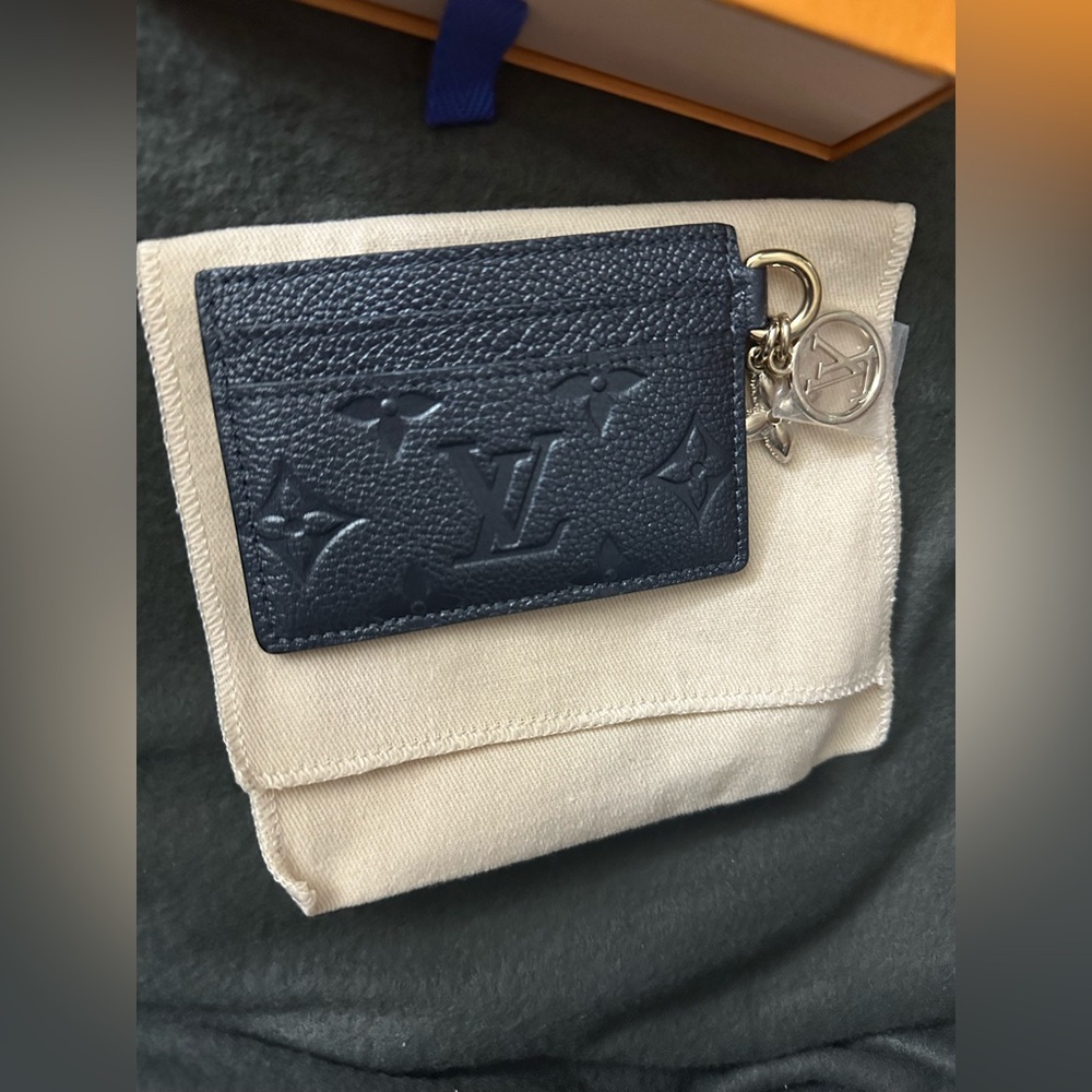 Sold Louis Vuitton metallic blue Card Holder - Picture 6 of 6